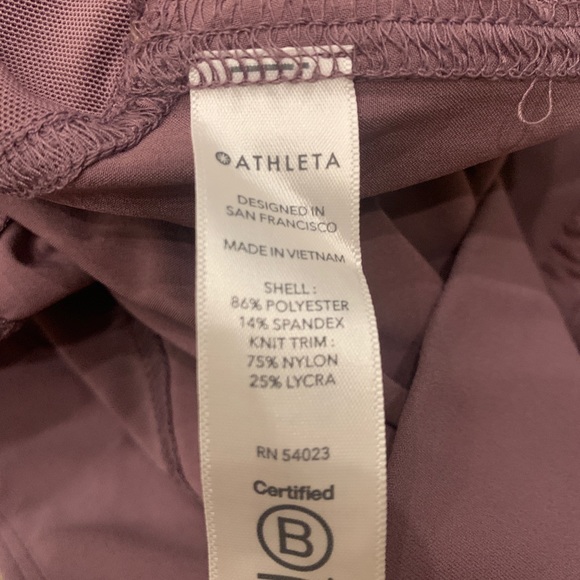 Athleta Attitude Pant - Mauve Size 10 - Picture 4 of 6